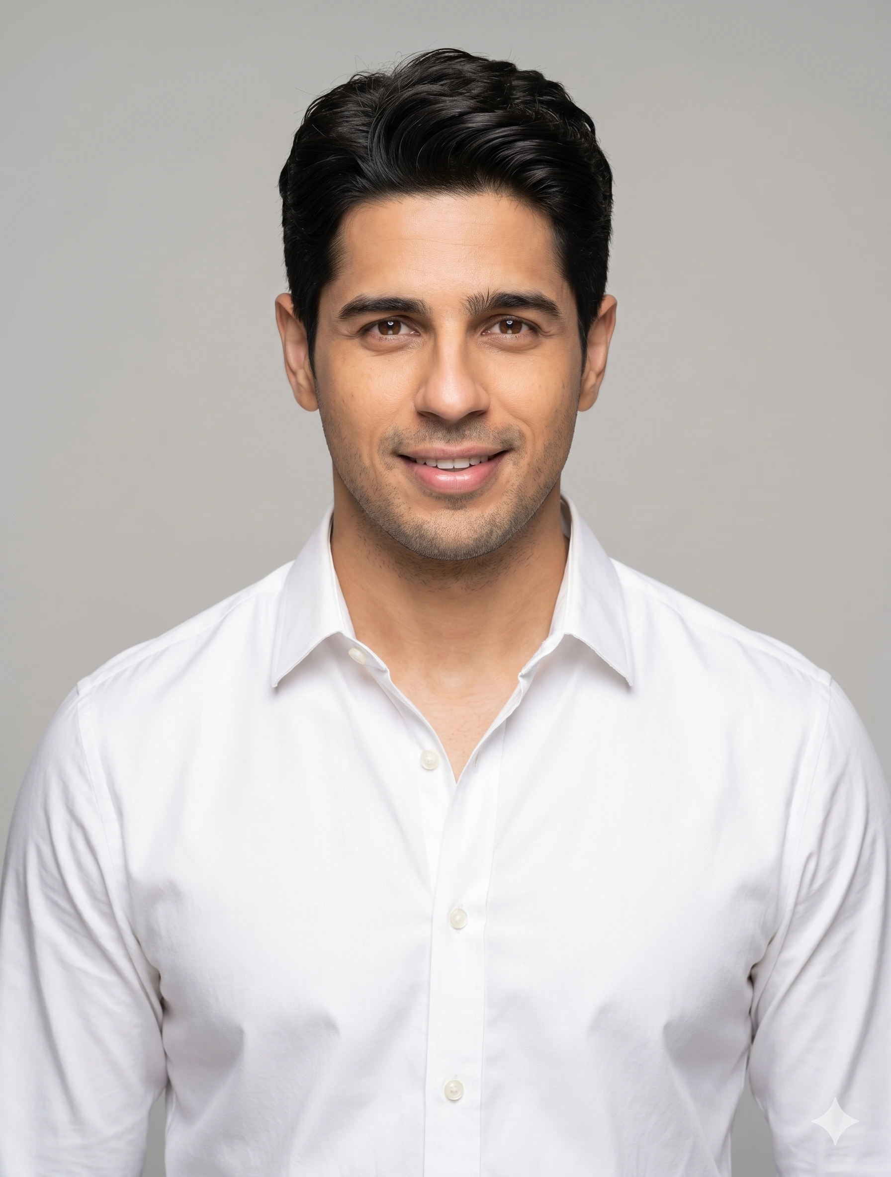 Clean Corporate Profile Portrait